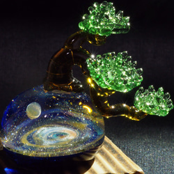 「space Bonsai」  宇宙 ガラス 2枚目の画像