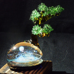 「space Bonsai」  宇宙 ガラス 3枚目の画像