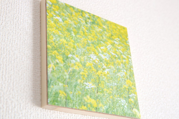 和紙と木のインテリアフォトパネル / 春を迎える喜び 2枚目の画像