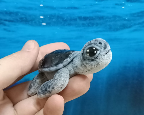 ウミガメ レプリカ 海洋生物 のリアルなハンドメイド作品 ウミガメ レプリカ 海洋生物 のリアルなハンドメイド作品 沖縄