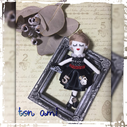 ルルベちゃん➃ バッグチャーム tonami26 通販 8013993｜Creema(クリーマ)