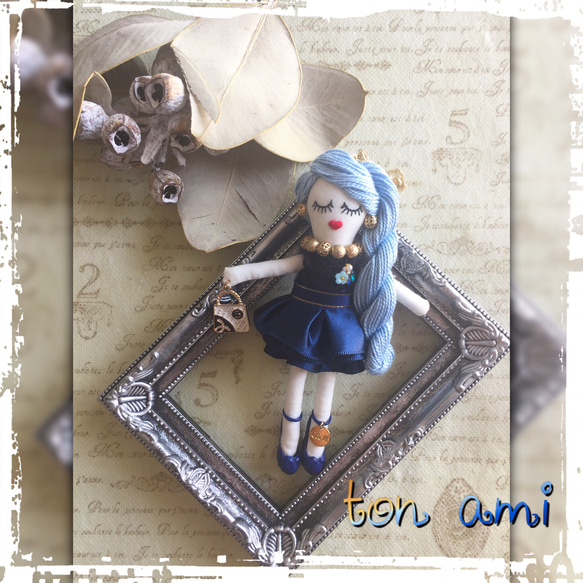 ルルベちゃん➃ バッグチャーム tonami26 通販 8013993｜Creema(クリーマ)