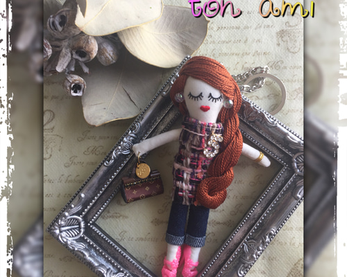 ルルベちゃん⑥ バッグチャーム tonami26 通販 8053087｜Creema(クリーマ)