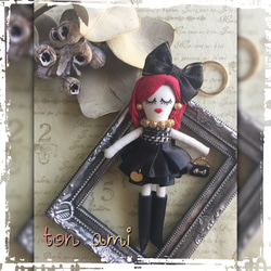 ルルベちゃん➆ バッグチャーム tonami26 通販 8053105｜Creema(クリーマ)