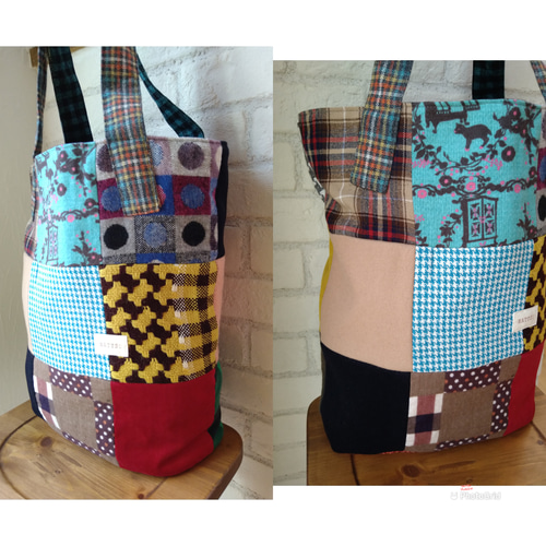 ご注文品 パッチワークキルトバッグ - lilla＊GALLERY | minne