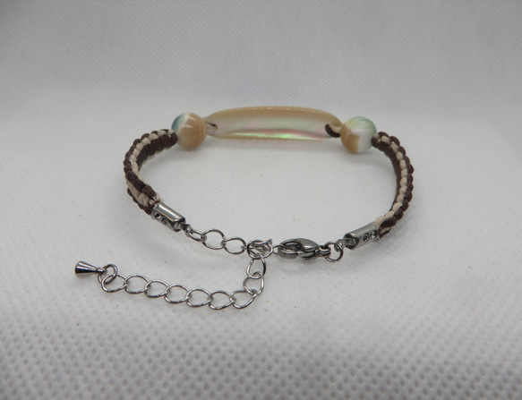 ブレスレット(真珠色) 4枚目の画像