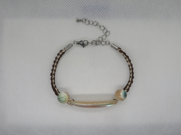 ブレスレット(真珠色) 5枚目の画像