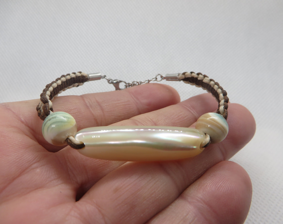 ブレスレット(真珠色) 6枚目の画像