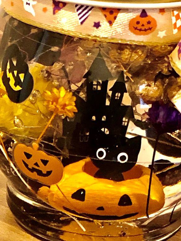 ハロウィンハーバリウム♪猫ちゃんのハロウィンパレード♪♪♪ 3枚目の画像