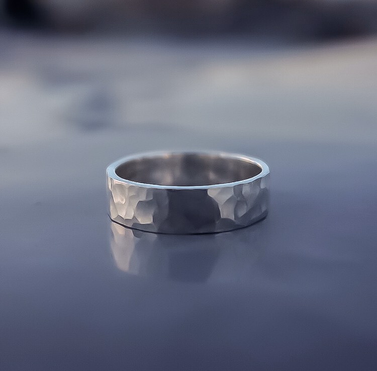 鱗の指輪 4mm シルバー925