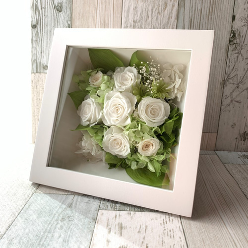 ◇オーダーメイド彫刻◇受注制作◇ プリザーブドフラワー フレーム