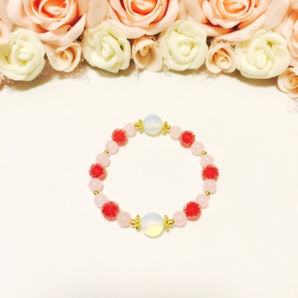 Strawberry Candy Bracelet 2枚目の画像