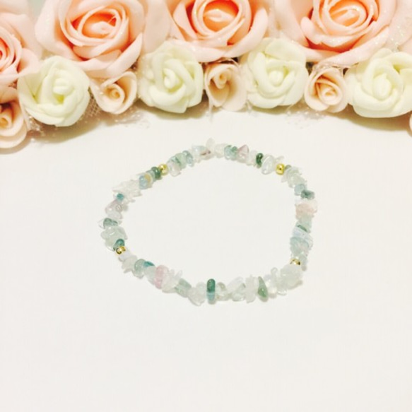 Fluorite Roughness Bracelet 1枚目の画像