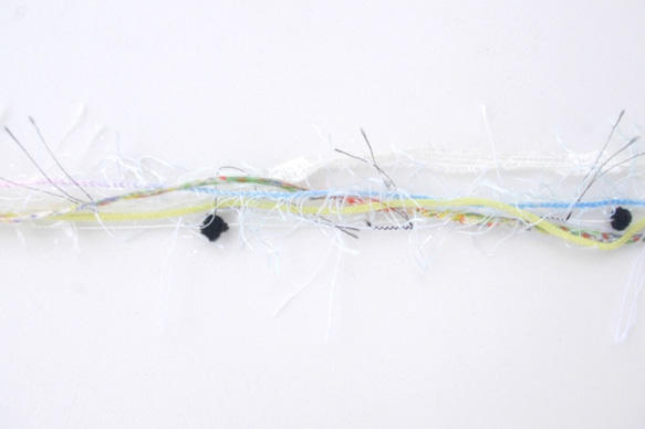 【引揃え糸 ぽんぽんファー】ラッピングやアクセサリー作りに♡ まとめ買いがお得 6枚目の画像