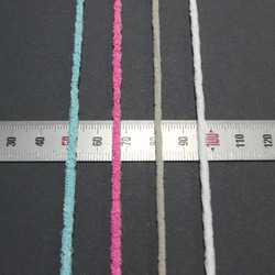 【選べる8色】 計20m 超伸縮 マスク用 ふわふわ ゴムひも 6枚目の画像