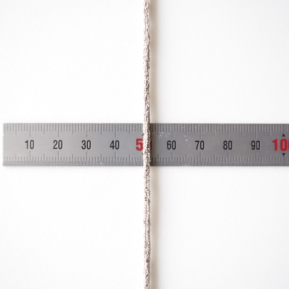 ♡シルクのゴムひも♡ 1色5m 超伸縮 空芯 洗ってもダレずらい マスク用  ゴムひも サラサラの肌触り 2枚目の画像