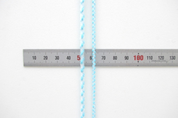 【ドット柄 ふわふわゴムひも】2.0m　ホールド力・伸縮性・ファッション性抜群　何度洗ってもダレずらい贅沢品 2枚目の画像