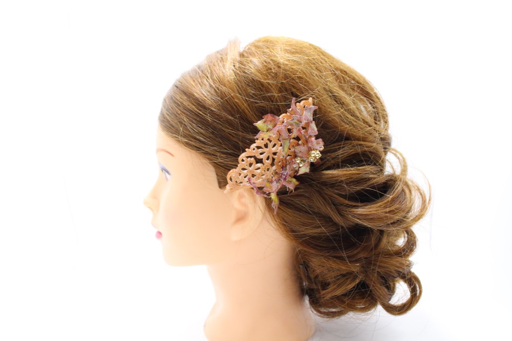 Blooming＊アイビー（アメリカンフラワー・髪飾り・結婚式・お呼ばれ・）