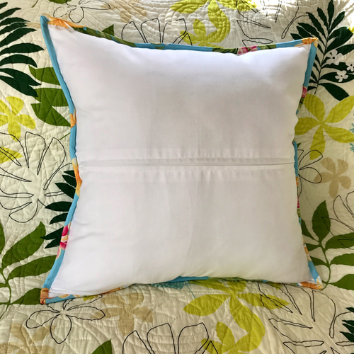 ハワイアンキルト クッションカバー パンの木 45×45cm クッション