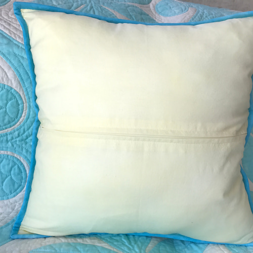 値下げ✨クッションカバー ハワイアンキルト ホヌ&サンゴ クリーム  