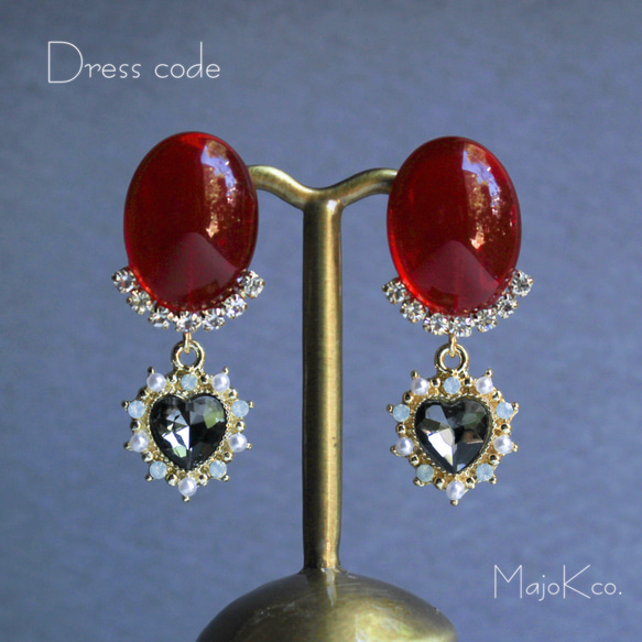 DEMARSON ピアス クリスタル イヤーカフ ビジュー パーティー DEMARSON ピアス クリスタル イヤーカフ ビジュー パーティー