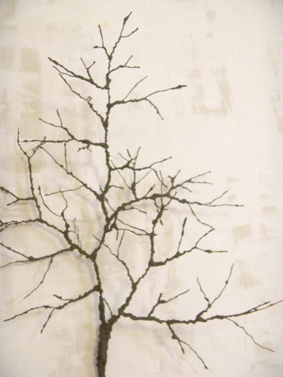 小枝を模ったワイヤーオブジェ 4枚目の画像