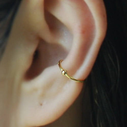 Ear Cuff with Ball,  Fake Conch Piercing 5枚目の画像