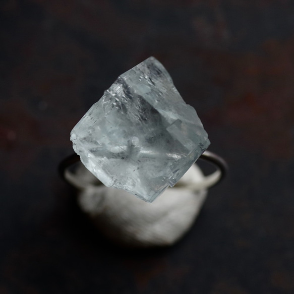 螢石礦物寶石 14kgf/銀 925 獨特靜音水晶系列 第5張的照片