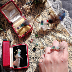 [003 Clow Collection] 整合式戒指礦物寶石戒指天然石材配件 第7張的照片