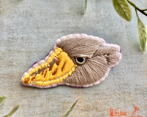 ❁hAnafany❁(専用) くるみボタン 鳥刺繍
