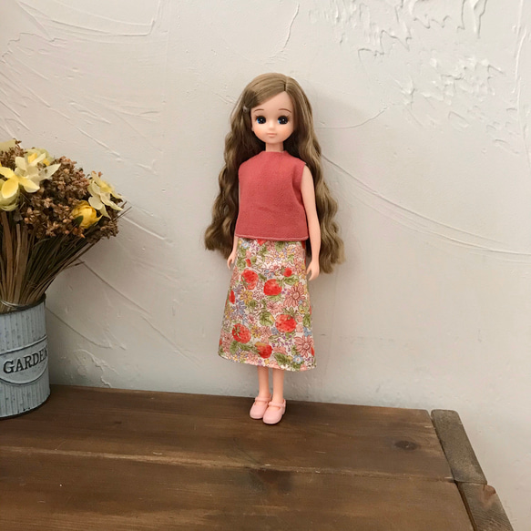 リカちゃん服 トップスとスカートのセット おもちゃ・人形 maple 通販 