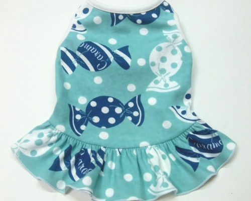 在庫処分]Sサイズ シンプルワンピース ペット服・アクセサリー わんこ
