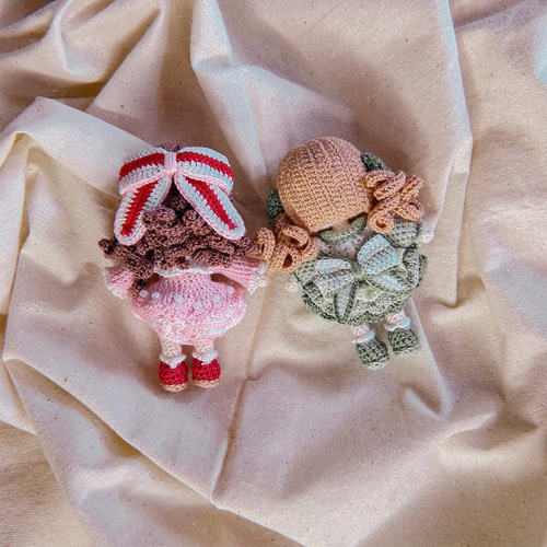 着せ替え出来る人形編みぐるみ(1本) その他置物 Tanpopo Crochet 通販
