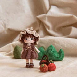 着せ替え出来るピエロの編みぐるみ ひな人形・雛飾り Tanpopo Crochet