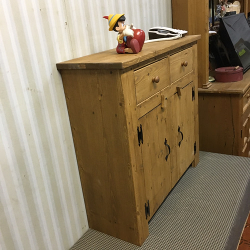 カントリー家具 チェスト・キャビネット 北見ピノキオ 通販 12825005