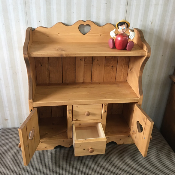 カントリー家具B チェスト・キャビネット 北見ピノキオ 通販 12965644