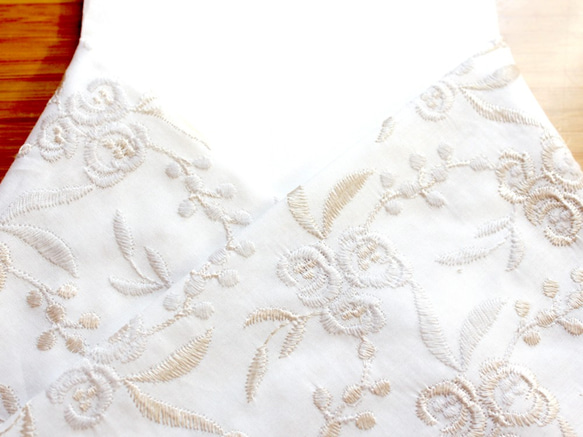 ◇レース半襟【rose】 2枚目の画像