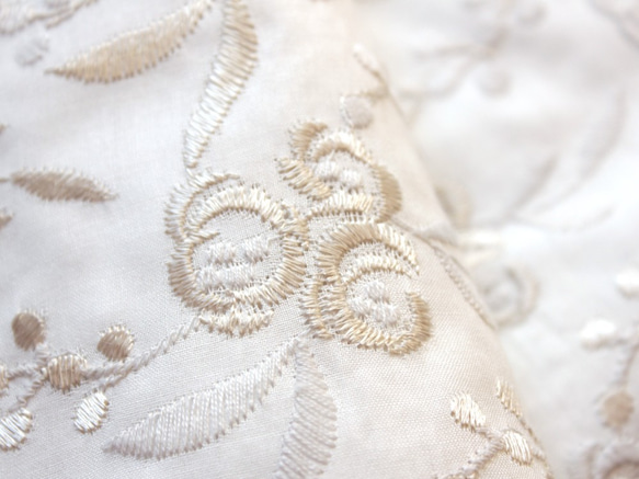 ◇レース半襟【rose】 3枚目の画像