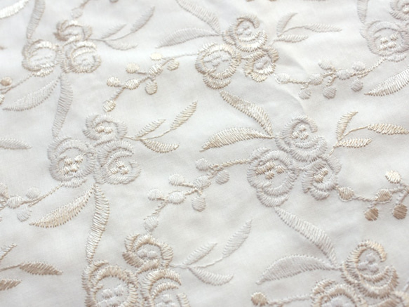 ◇レース半襟【rose】 4枚目の画像