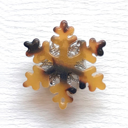 ●帯留 snowflake●br 1枚目の画像