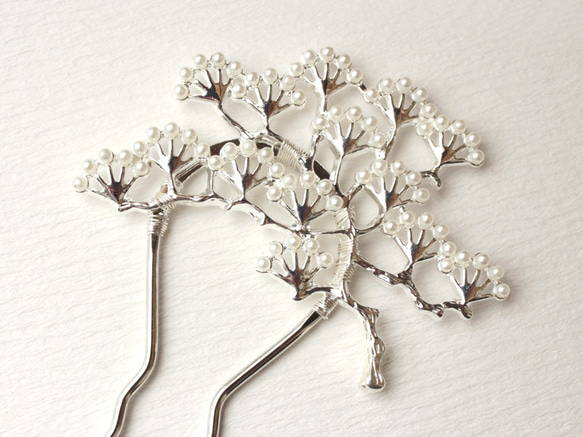 kanzashi / white | MA nature