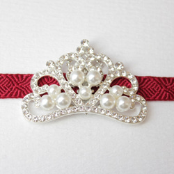 ●帯留 crown● 1枚目の画像