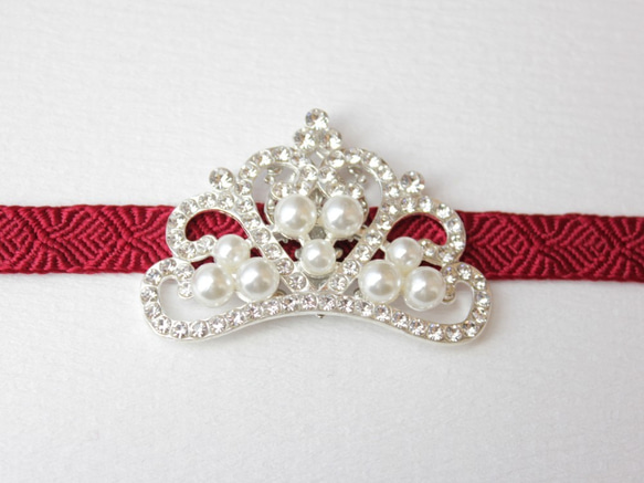 ●帯留 crown● 1枚目の画像