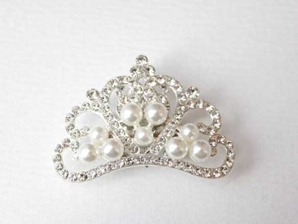 ●帯留 crown● 4枚目の画像