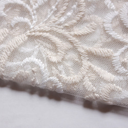 ◇レース半襟【arabesque Ivory】 2枚目の画像