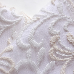◇レース半襟【arabesque Ivory】 3枚目の画像
