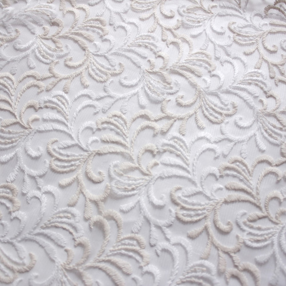 ◇レース半襟【arabesque Ivory】 5枚目の画像