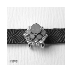 ●帯留 bijou●sector Mint Green 7枚目の画像