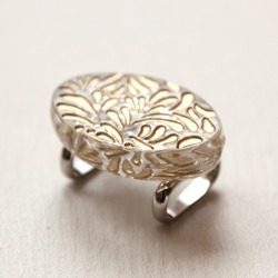 ●帯留 ellipse gold● 3枚目の画像