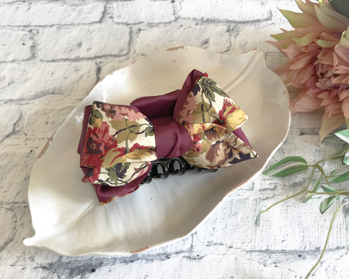 リバティリボンのバンスクリップ【大】(サンドライン